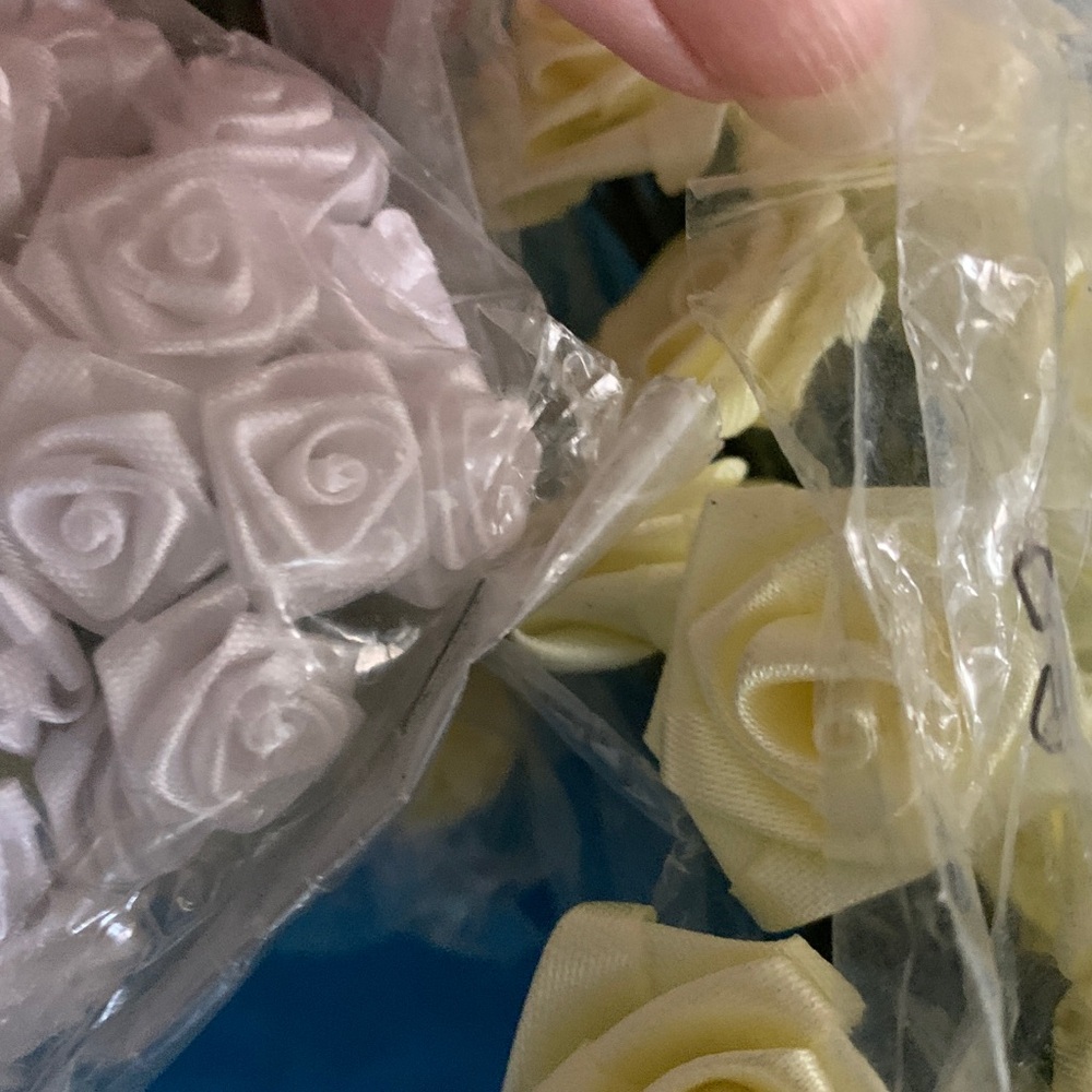 Rose Buds Craft yellow and white - Picture 8 of 8